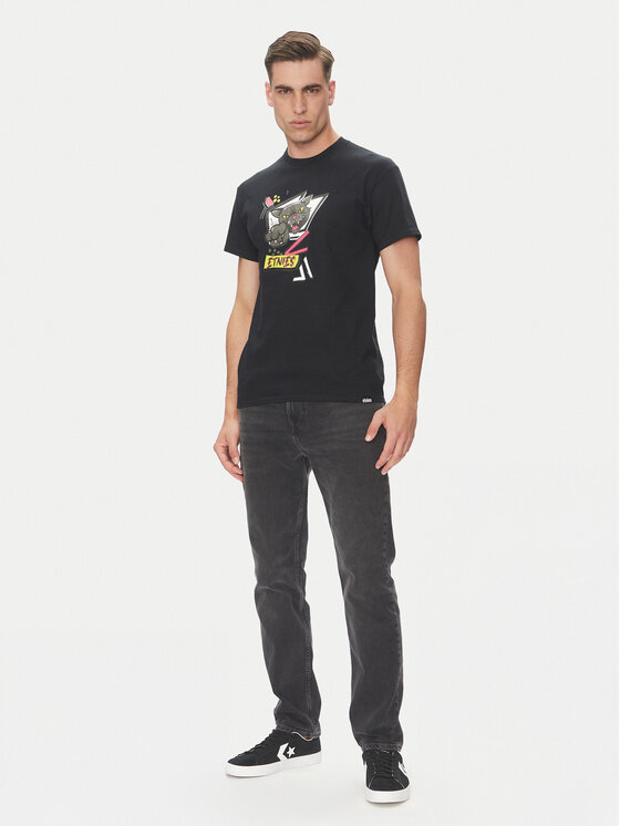 Etnies Etnies T-Shirt Puma 4130004126 Czarny Regular Fit