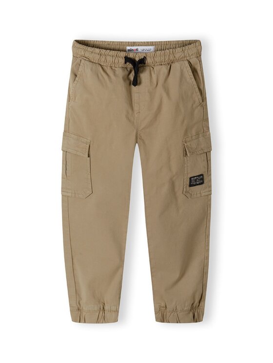 minoti minoti Spodnie cargo 27PANT3 Szary Regular Fit