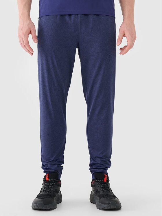 4F 4F Spodnie dresowe 4FWSS25TFTRM0835-30M Granatowy Regular Fit