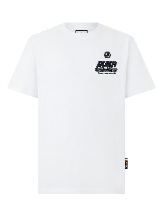 PHILIPP PLEIN PHILIPP PLEIN T-Shirt 24723 Biały Regular Fit