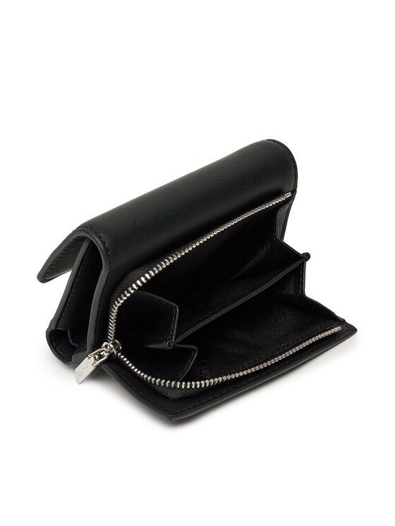 Calvin Klein Calvin Klein Жіночий гаманець Ck Must Small Trifold W/Zip LV04F1030G Чорний