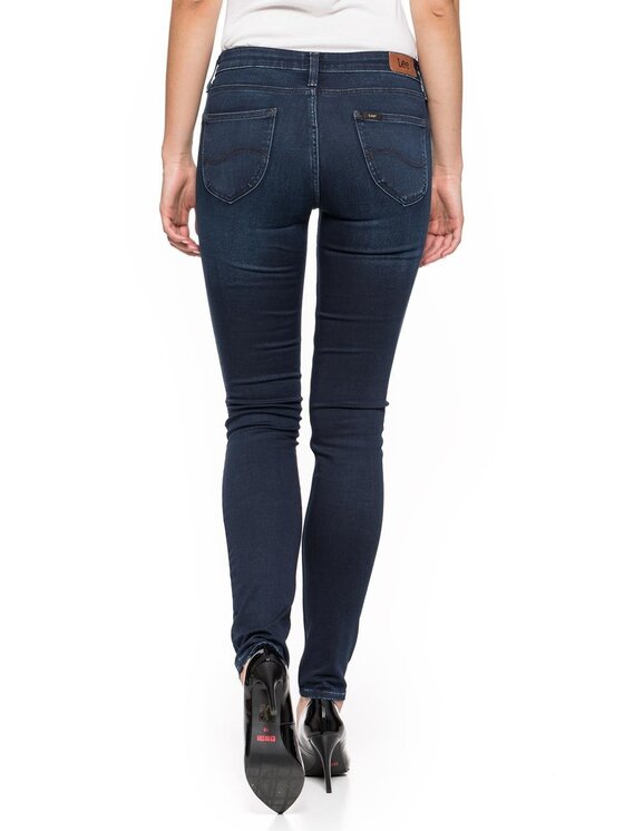 Lee Lee Jeansy SCARLETT Niebieski Skinny Fit