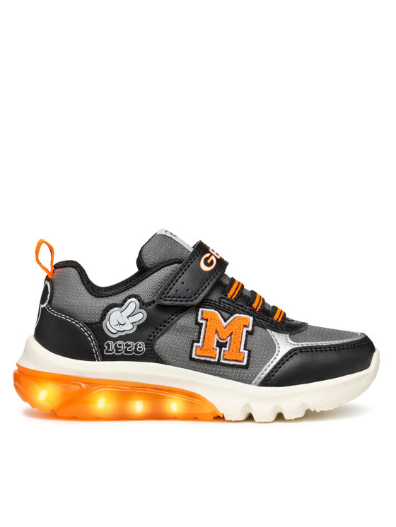 Geox Geox Sneakersy J Ciberdron Boy J46LBH 054FU C0039 DD Szary