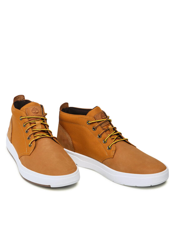 【Timberland】Davis Square Chukas Yellow★TB0A1OI32311 Sneakersy TIMBERLAND - Davis Square TB0A1OI32311 Wheat
