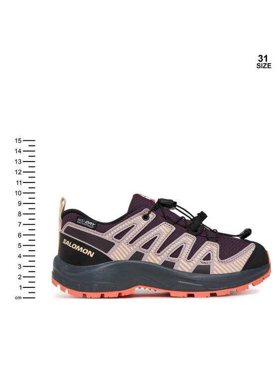 Salomon Salomon Pārgājienu apavi Xa Pro V8 Waterproof L47857100 Violets