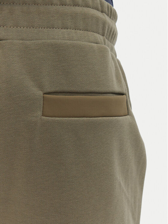 Aeronautica Militare Aeronautica Militare Pantaloni scurți sport 251BF020F584 Kaki Regular Fit