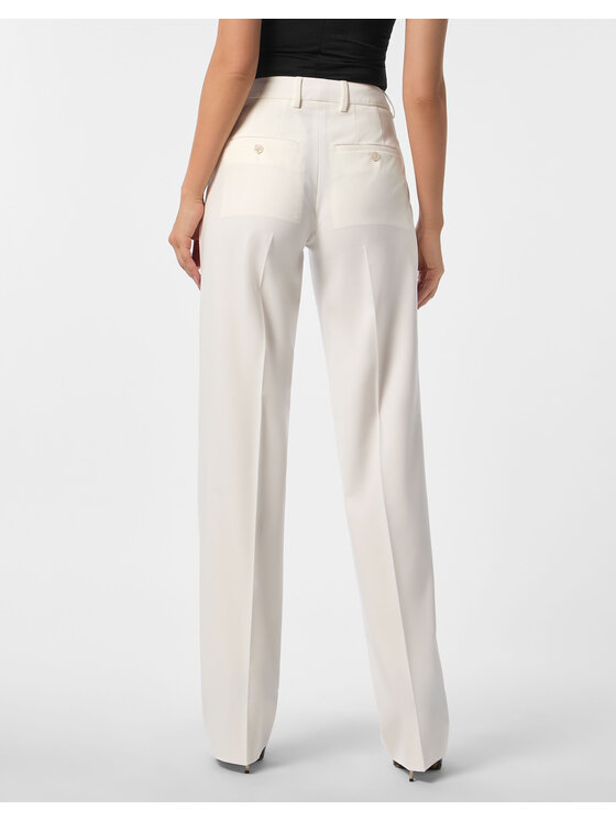 PHILIPP PLEIN PHILIPP PLEIN Pantaloni di tessuto 24587 Bianco Regular Fit