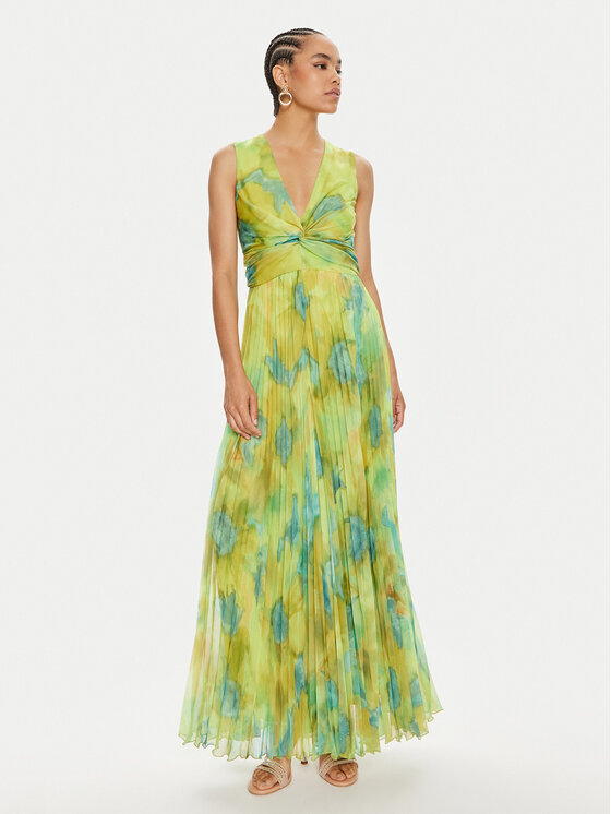 Liu Jo Salopetă CA4434 TS559 Verde Regular Fit