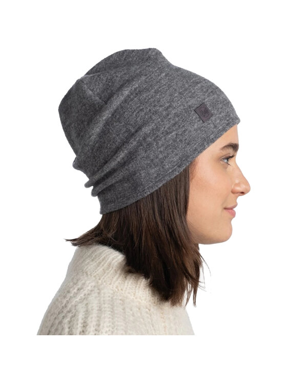 Buff Buff Berretto Merino Fleece Hat Beanie Grigio