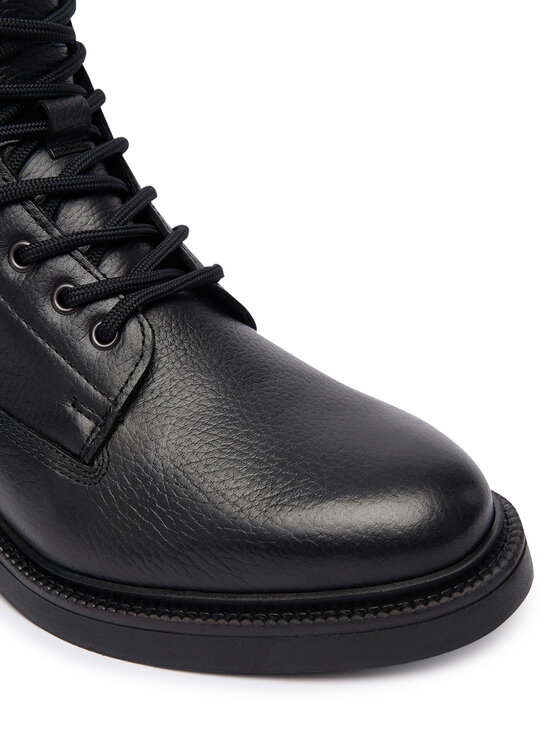 Tommy Hilfiger Tommy Hilfiger Kozačky Comfort Lwt Wrm Mx FM0FM05595 Černá