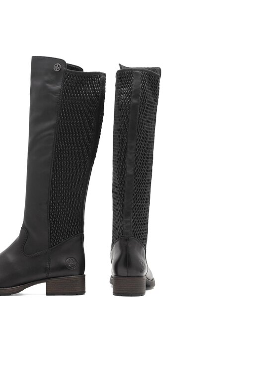Rieker Rieker Čižmy Z9591-00 Čierna
