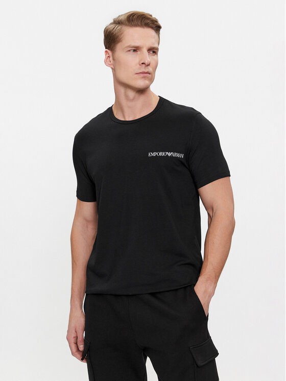 Emporio Armani Underwear Emporio Armani Underwear 2-dílná sada T-shirts 111267 4R717 07320 Černá Regular Fit