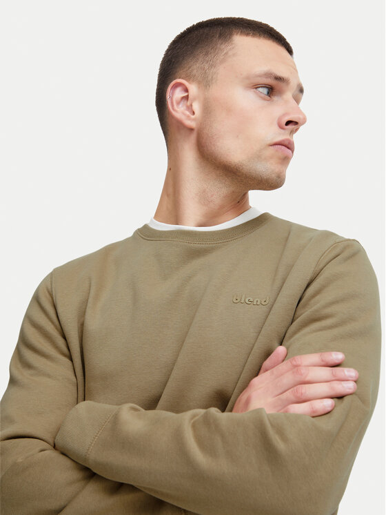 Blend Blend Jopa Downton Crew 20712522 Rjava Regular Fit