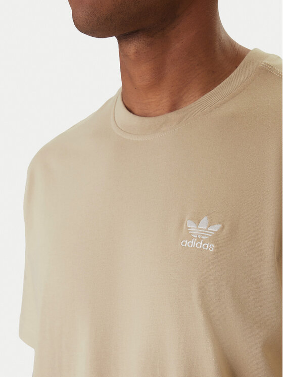 adidas adidas T-särk Trefoil Essentials KE1189 Beež Regular Fit