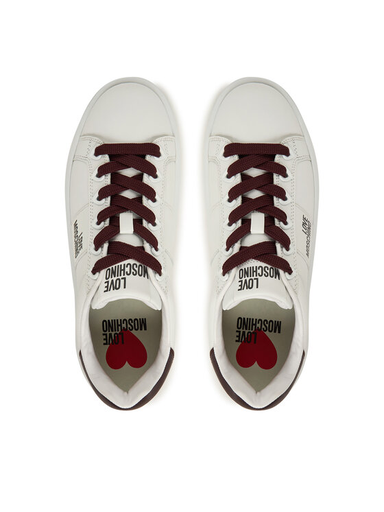 LOVE MOSCHINO LOVE MOSCHINO Sneakersy JA15315G0NIA110D Biela