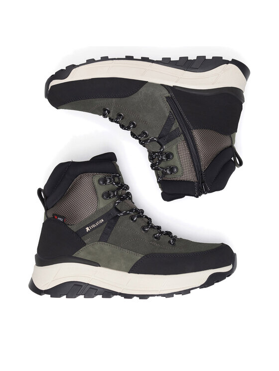 Rieker Revolution Lifestyle Rieker Revolution Lifestyle Škornji W0072-54 Zelena