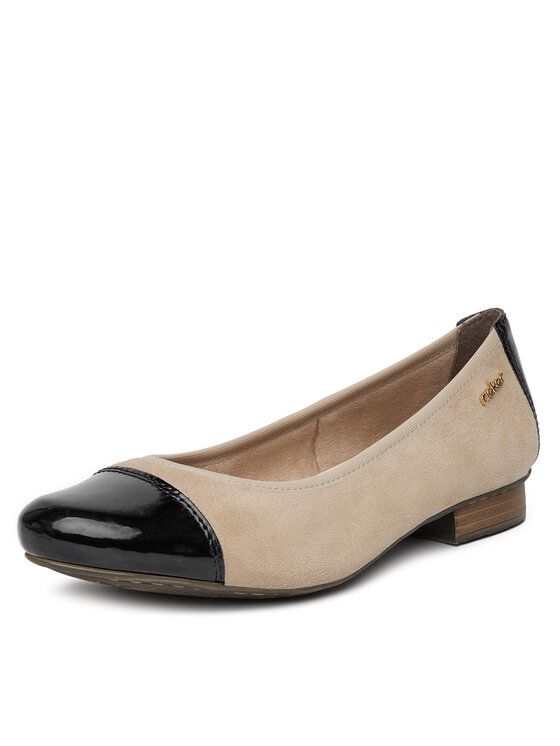 Rieker Rieker Ballerinas 51998-60 Beige