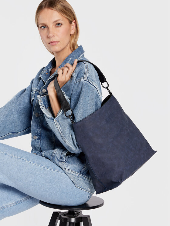 Sac a main discount desigual bleu marine