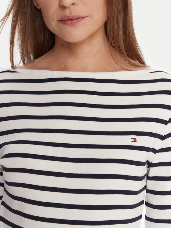 Tommy Hilfiger Tommy Hilfiger Blúzka WW0WW40589 Biela Regular Fit