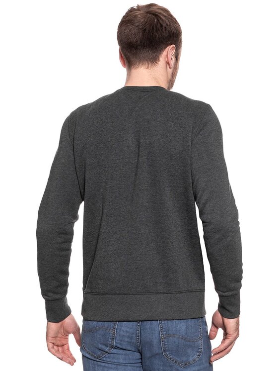 Mustang Mustang Felpa RUBBERPRINT SWEAT Grigio Regular Fit
