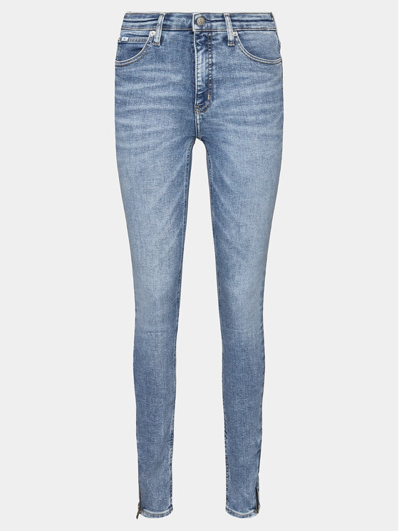 Calvin Klein Jeans Calvin Klein Jeans Traperice J20J222773 Plava Super Skinny Fit