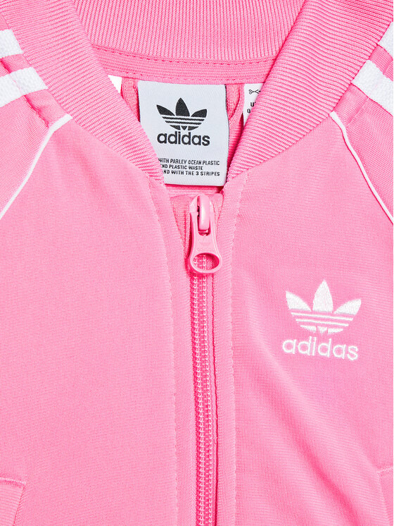 Tuta adicolor HK7485 Rosa Regular Fit