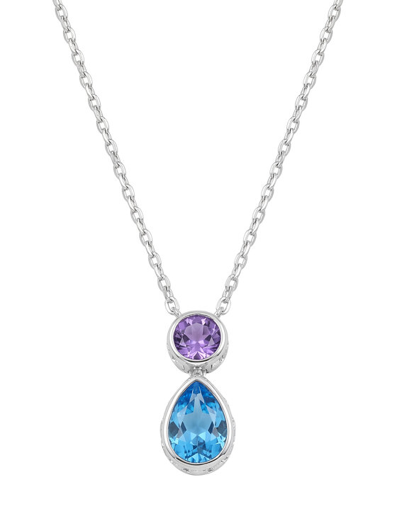 Swarovski Swarovski Colier Chroma 5738473 Argintiu