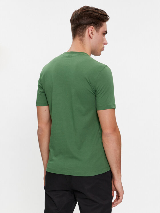 BOSS Boss T-Shirt Thompson 01 50468347 Zielony Regular Fit