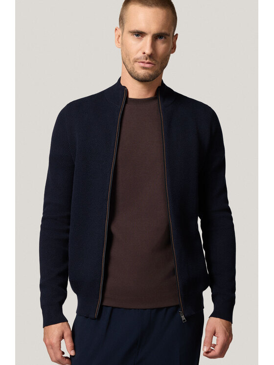 Próchnik Próchnik Kardigan PM14 SW073225000020 Granatowy Regular Fit