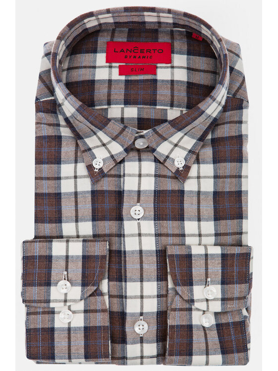 Lancerto Lancerto Koszula Jayden KO073221000005 Kolorowy Slim Fit
