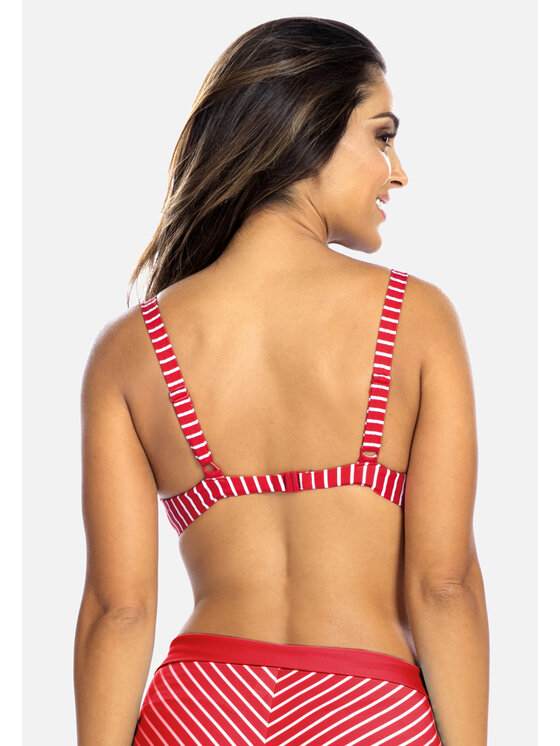 Feba Feba Góra od bikini FG01E Czerwony