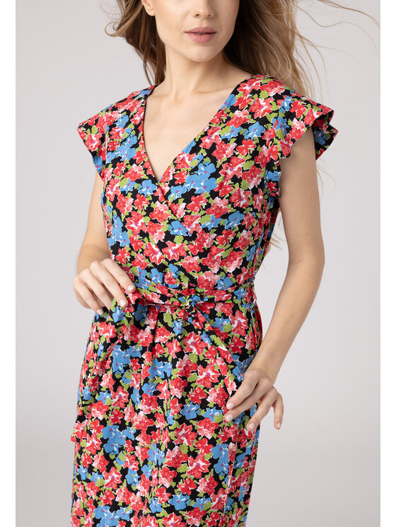 QUIOSQUE QUIOSQUE Letní šaty Quiosque 4UB010219 Černá Regular Fit