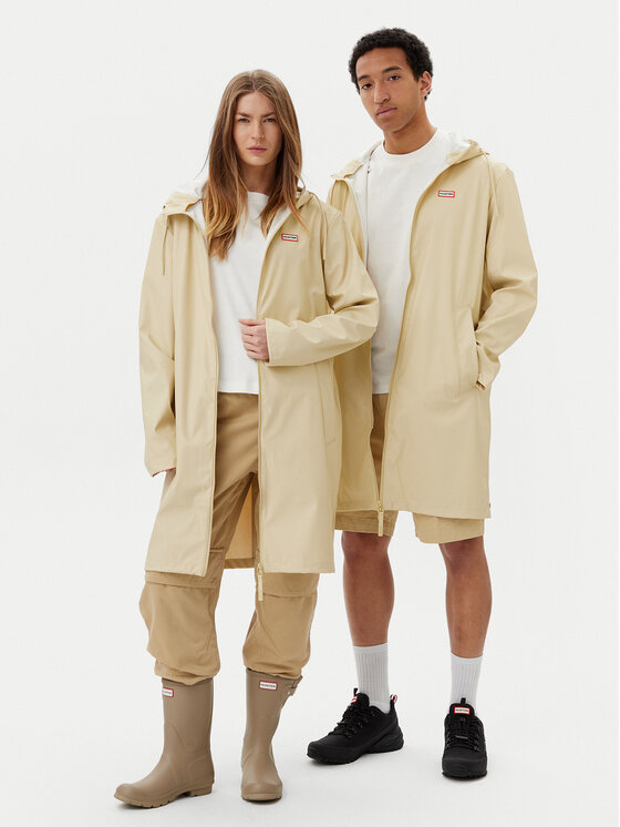 Hunter Hunter Dežna jakna Andrea Unisex HARU0002244 Bež Regular Fit