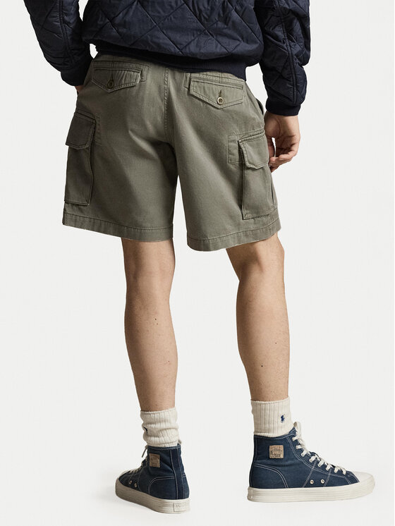Polo Ralph Lauren Polo Ralph Lauren Szorty materiałowe 710964027002 Zielony Relaxed Fit