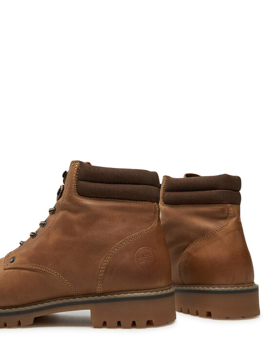 Jack & Jones Jack & Jones Turistická obuv Jfwstanton 12257999 Hnědá