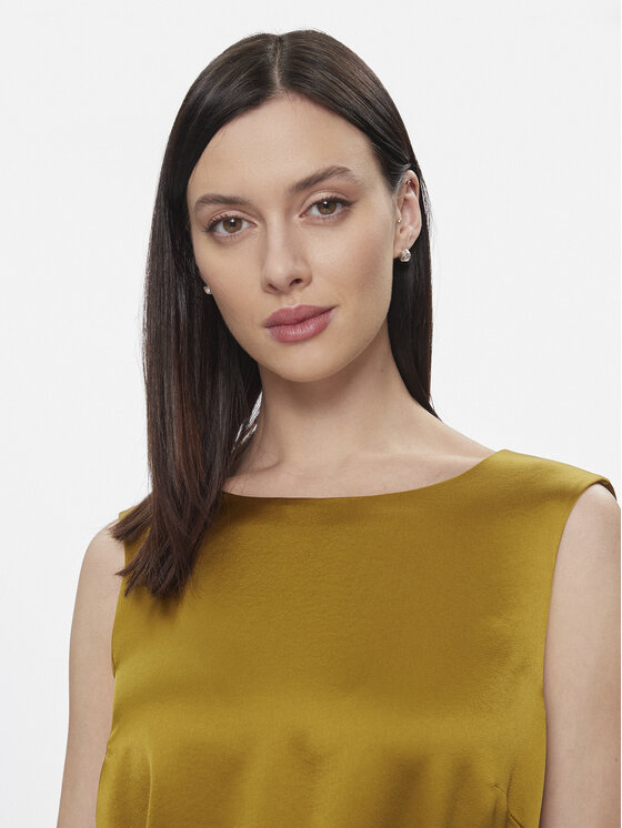 Weekend Max Mara Weekend Max Mara Vsakodnevna obleka Baiardo 2415221021 Rumena Regular Fit