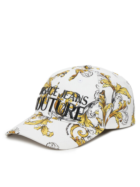 Versace Jeans Couture Versace Jeans Couture Czapka z daszkiem 78VAZK10 Biały