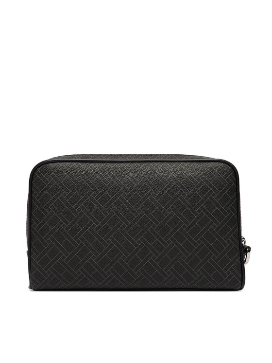 Tommy Hilfiger Tommy Hilfiger Τσαντάκι καλλυντικών Th Flag Monogram Pouch AM0AM14146 Μαύρο