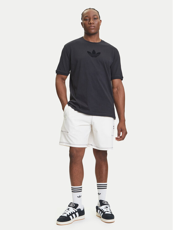adidas adidas Tričko adicolor 2000s Cali JW5913 Čierna Loose Fit