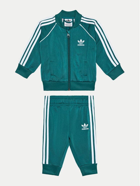 Adidas tracksuit green shop