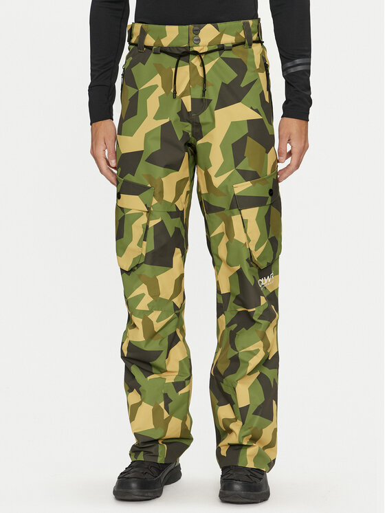 Colourwear Colourwear Skijaške hlače Flight Pants 7010300 Zelena Regular Fit