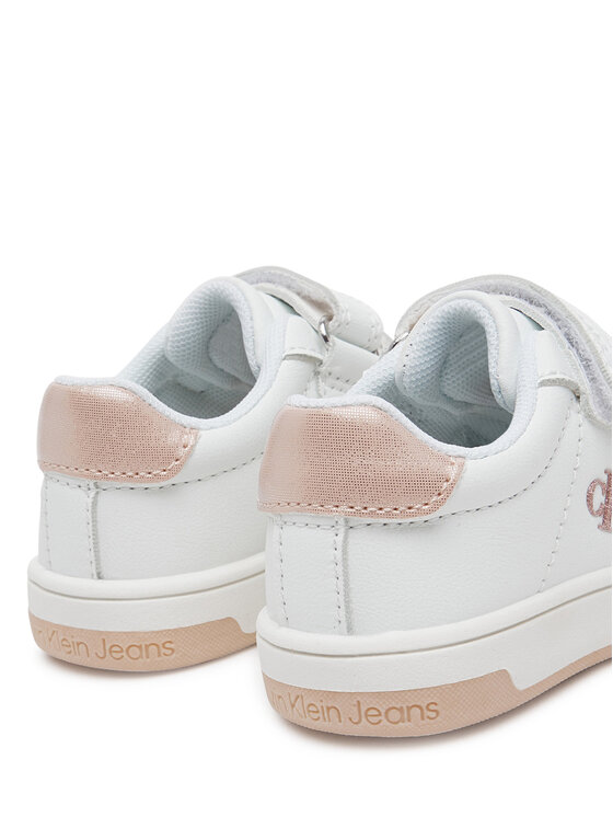 Calvin Klein Jeans Calvin Klein Jeans Laisvalaikio batai Low Cut VelCro V1A9-82007-1355X M Balta