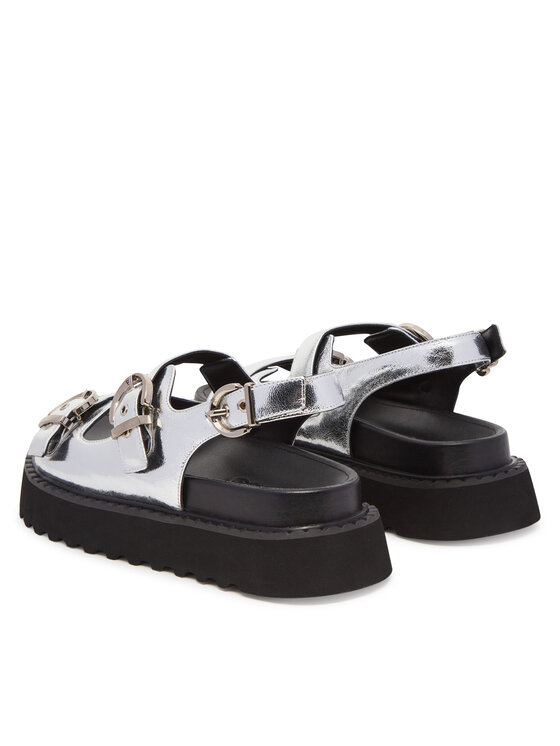 PINKO PINKO Sandály Kate 03 SD0293 P049 Stříbrná