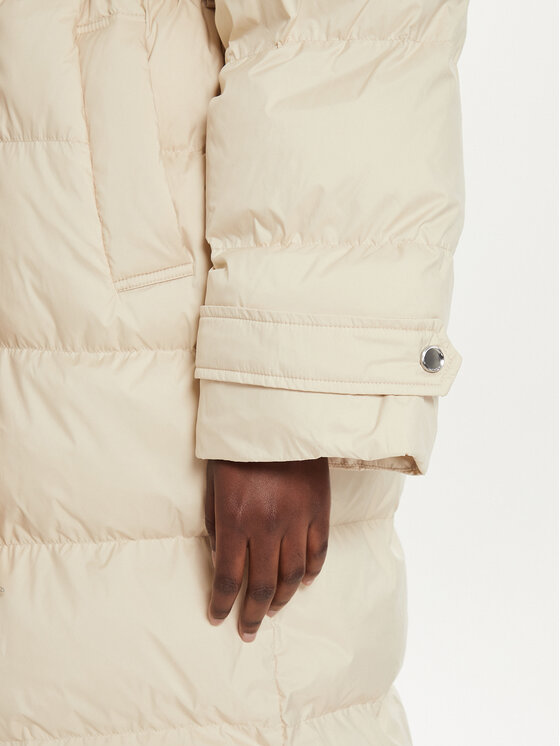 PINKO PINKO Giubbotto invernale Taccuino 103829 A0L5 Écru Regular Fit