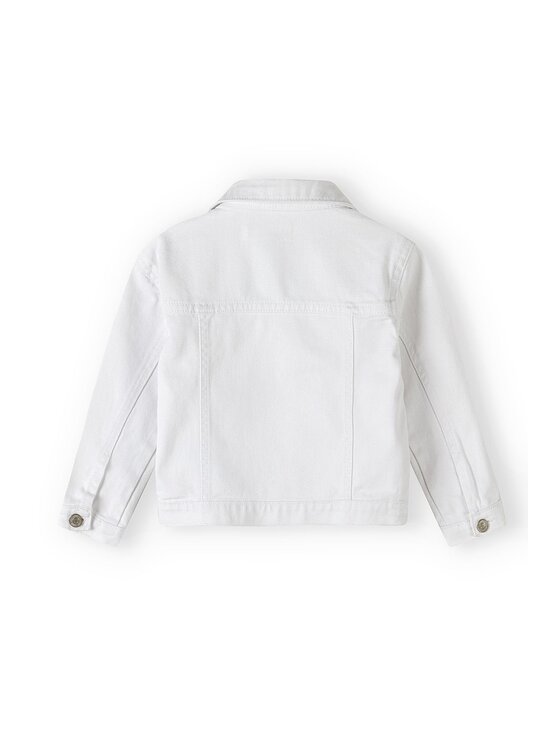 MINOTI MINOTI Kurtka jeansowa 14jacket 3 Biały Regular Fit