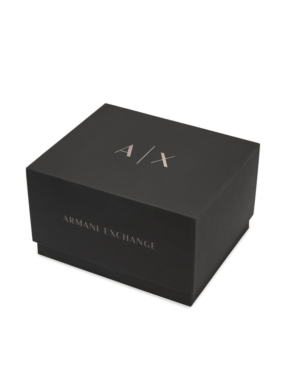 Armani Exchange Armani Exchange Sat Banks Gift Set AX7147SET Crna
