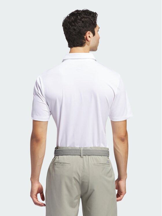 adidas adidas Polo 150075 Biały Regular Fit