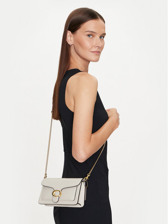 Coach Coach Τσάντα Pp Tbby Chn Cltch CE772 Εκρού