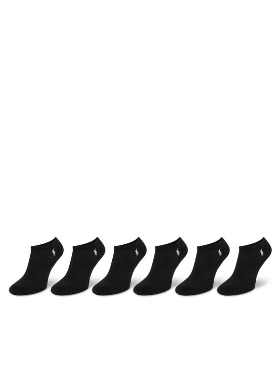 Polo Ralph Lauren Polo Ralph Lauren Набір 6 низьких жіночих шкарпеток 455942810002 Чорний