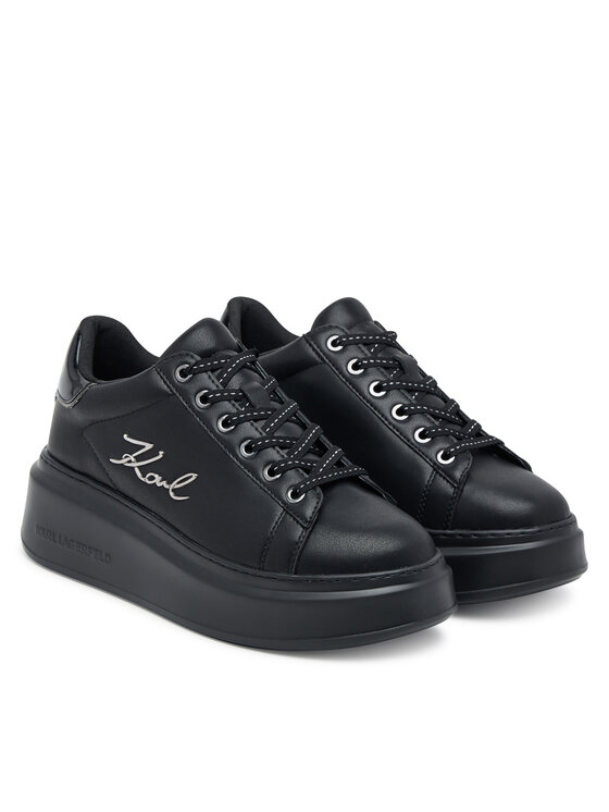 KARL LAGERFELD KARL LAGERFELD Superge Anakapri KL63513 Črna